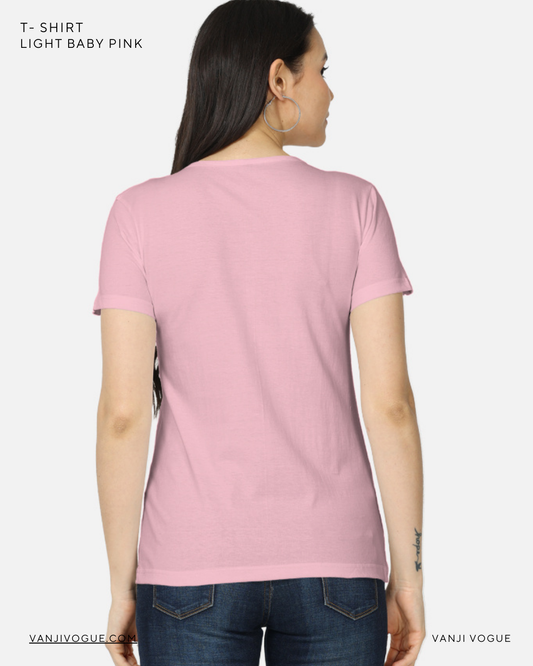 Women's Classic T-Shirt-Light Baby Pink