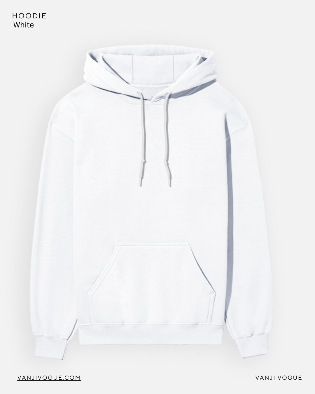 Unisex Hoodie-White