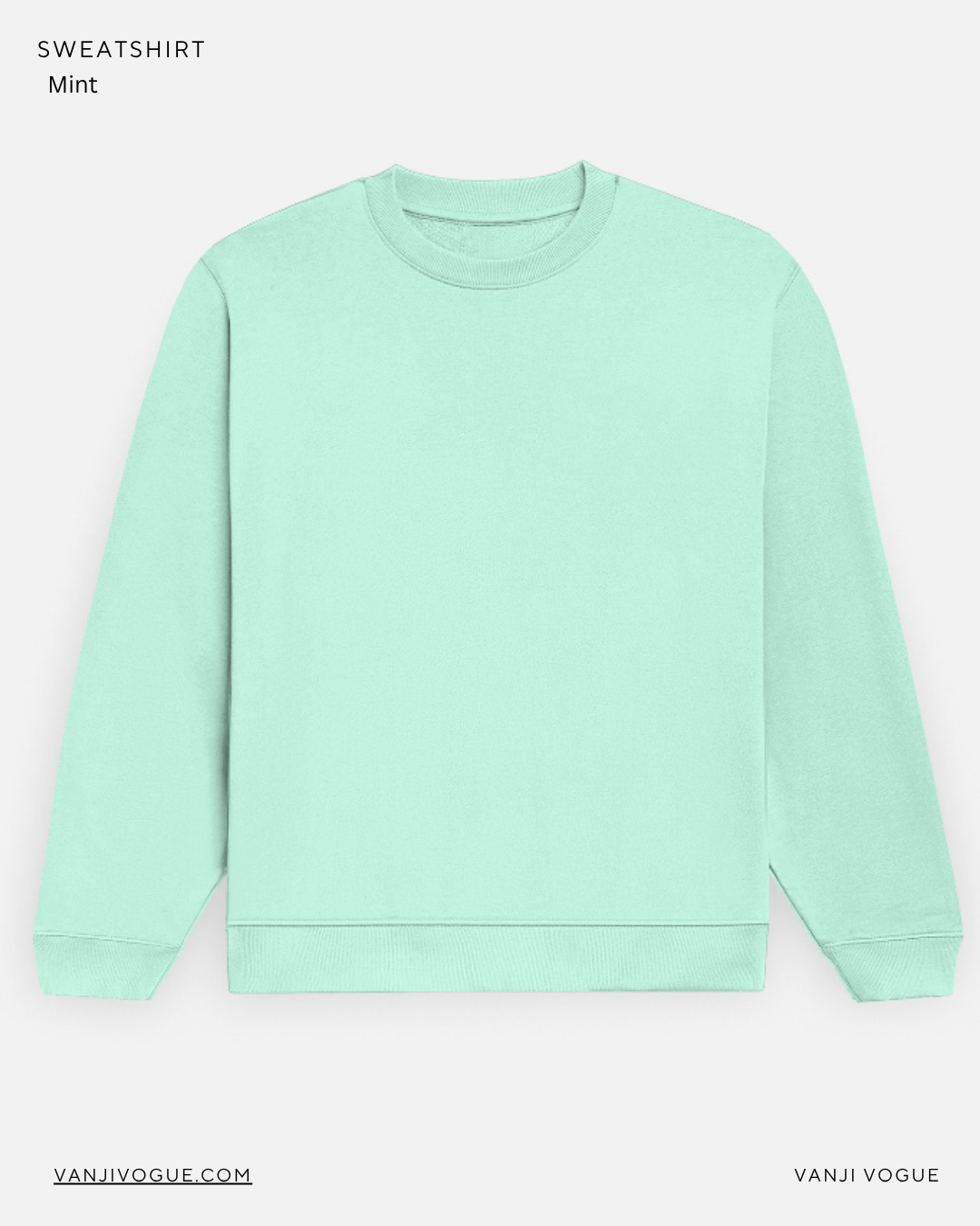 Unisex Sweatshirt-Mint