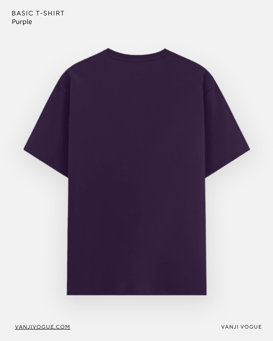 Unisex Basic T-Shirt - Purple