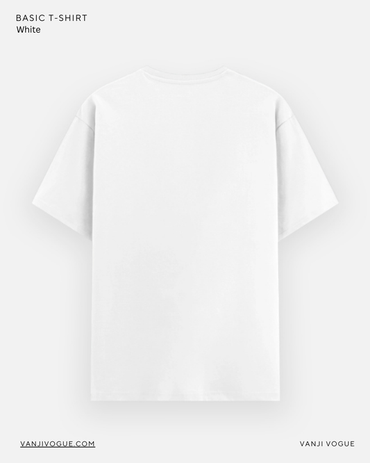 Unisex Basic T-Shirt-White