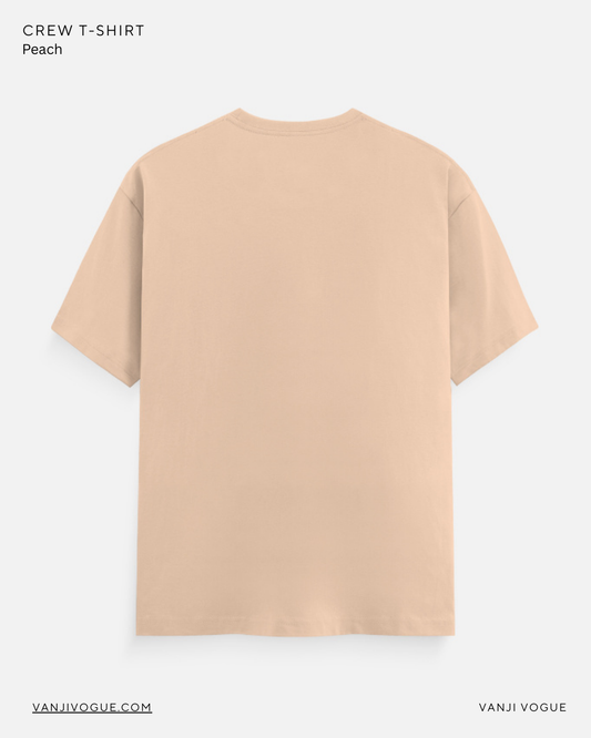 Unisex Classic Crew T-Shirt-Peach