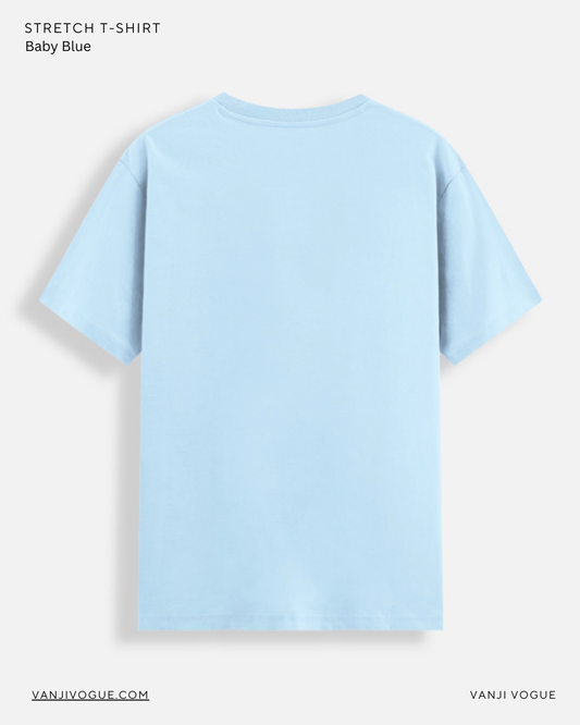 Unisex Stretch T-shirt-Baby Blue