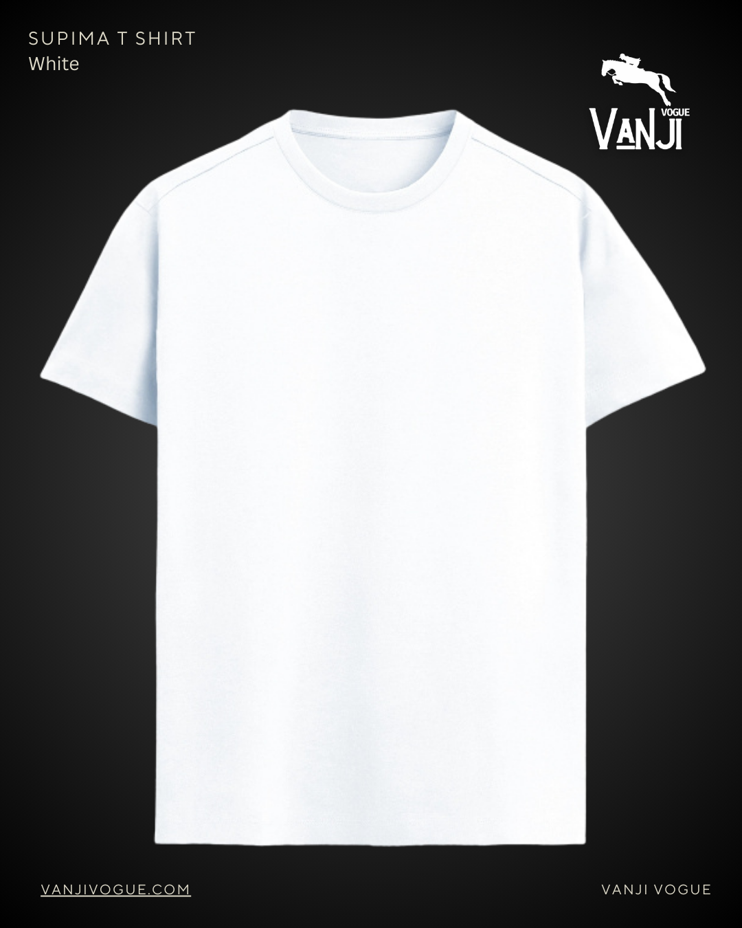 Men's Supima T-Shirt - White