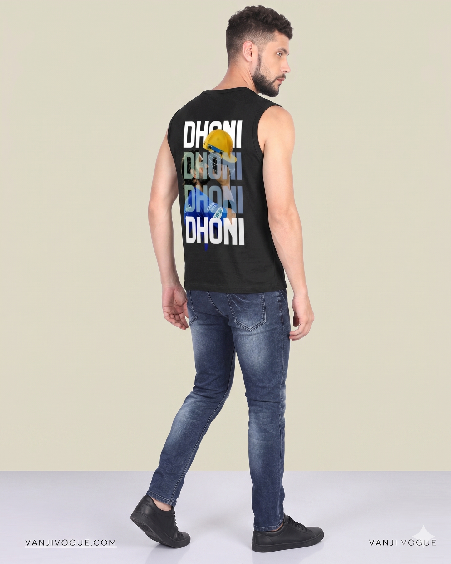 Men's Sleeveless Always HIM - Black