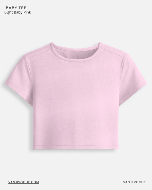 Baby Tee-Light Baby Pink