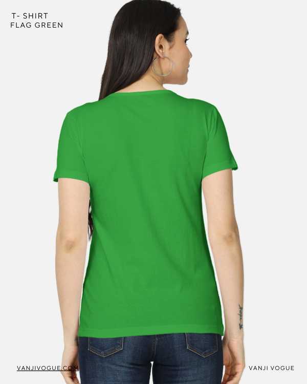 Women's Classic T-Shirt-Flag Green — alternate view