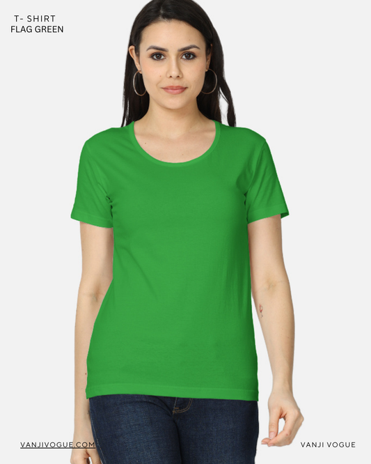 Women's Classic T-Shirt-Flag Green