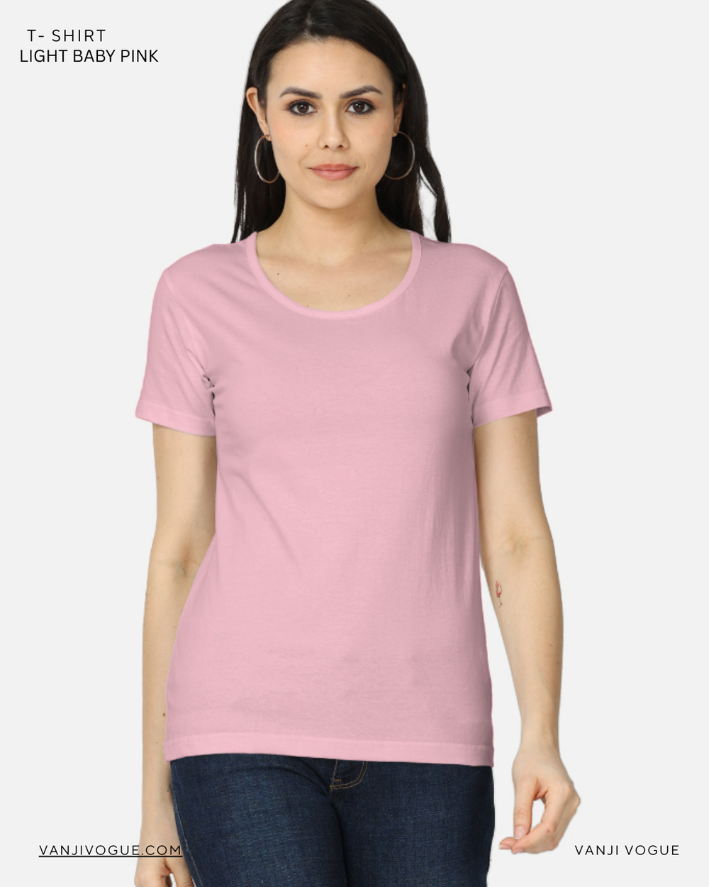 Women's Classic T-Shirt-Light Baby Pink - view 1