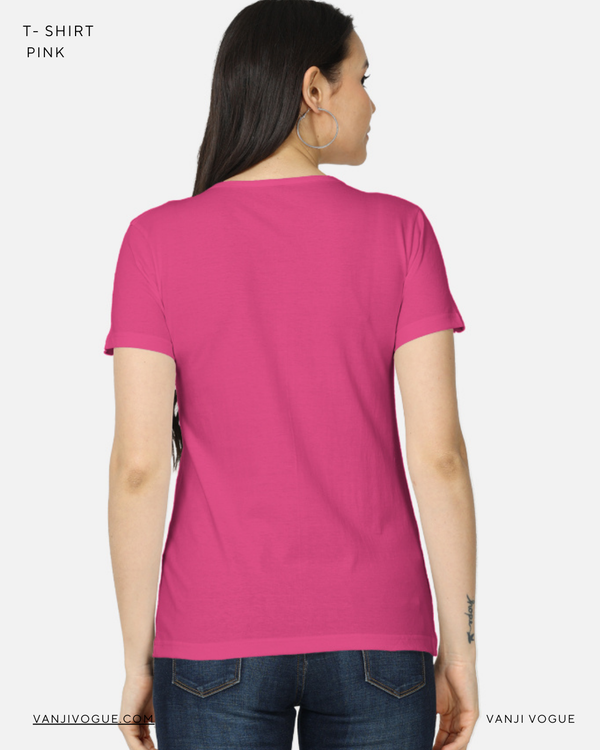 Women's Classic T-Shirt-Pink — alternate view