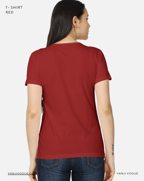 Women's Classic T-Shirt-Red — alternate view