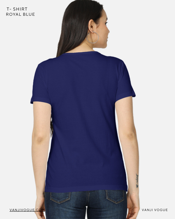 Women's Classic T-Shirt-Royal Blue — alternate view