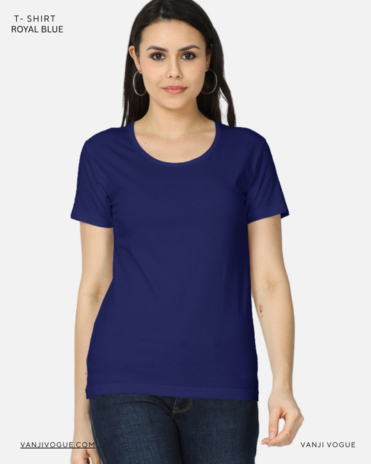 Women's Classic T-Shirt-Royal Blue