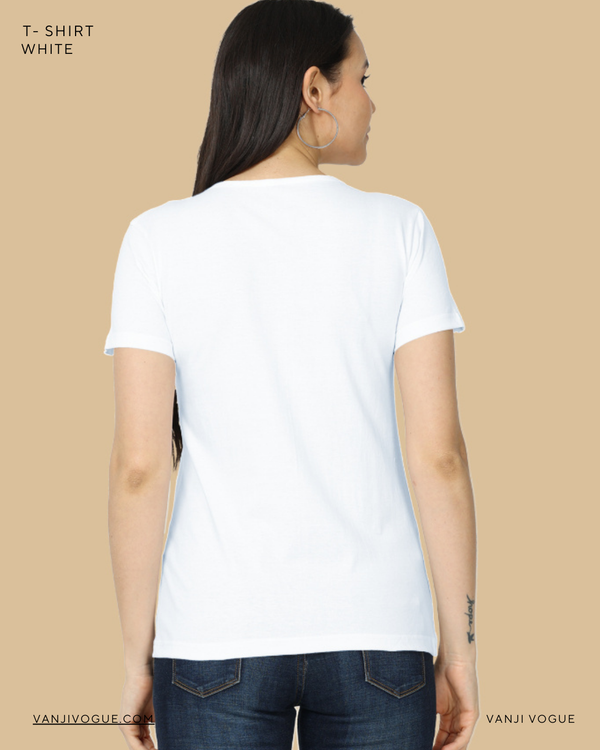 Women's Classic T-Shirt-White — alternate view