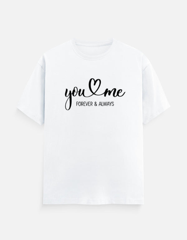 You & Me – Unisex Valentine T-Shirt — alternate view