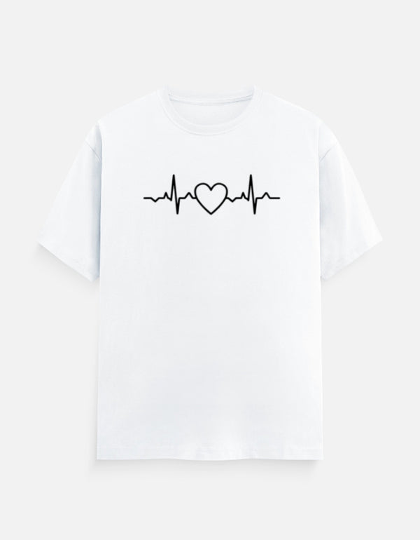 Heart Pulse – Love Beat Unisex Tee — alternate view