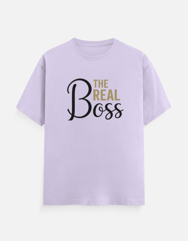 The Real Boss- Unisex T-Shirt — alternate view