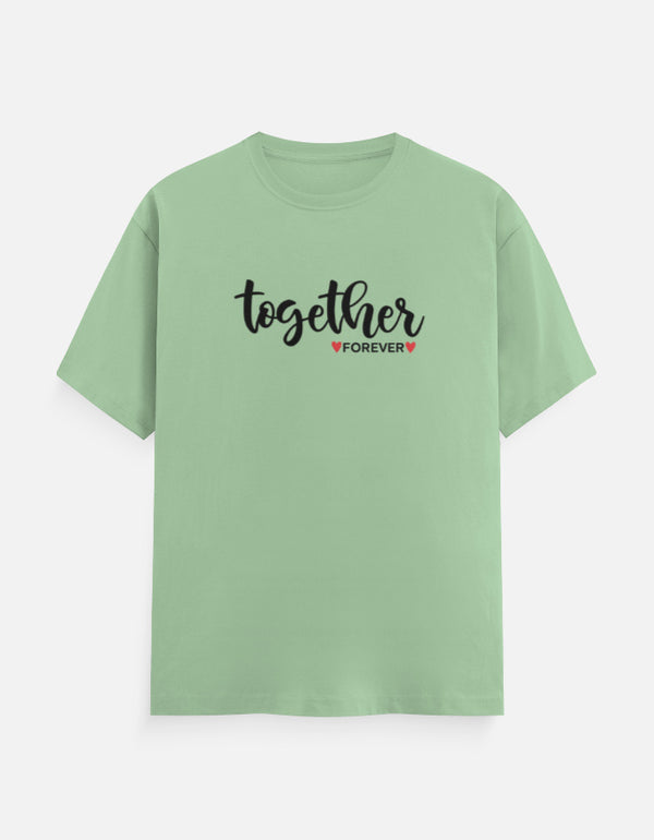 Together Valentine- Unisex T-Shirt — alternate view