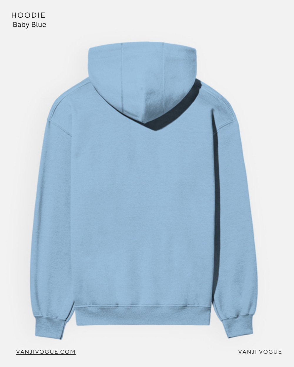Unisex Hoodie-Baby Blue - view 2