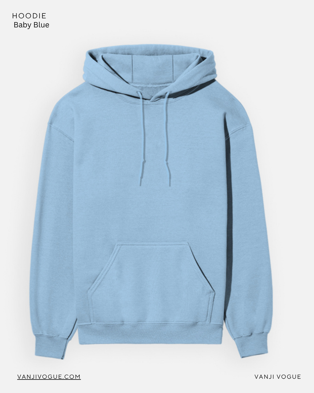 Unisex Hoodie-Baby Blue - view 1