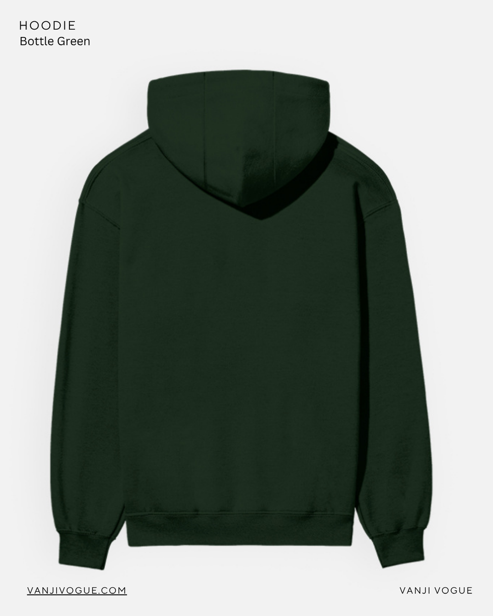 Unisex Hoodie-Bottle Green - view 2