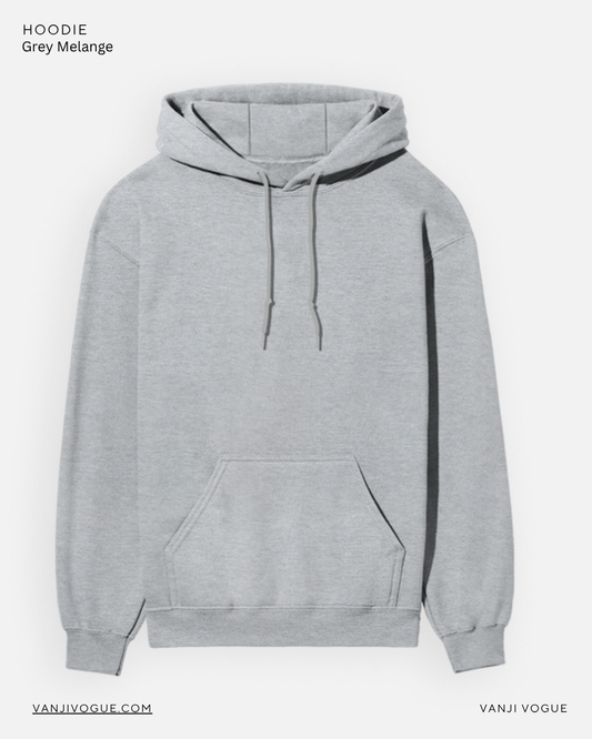 Unisex Hoodie-Grey Melange
