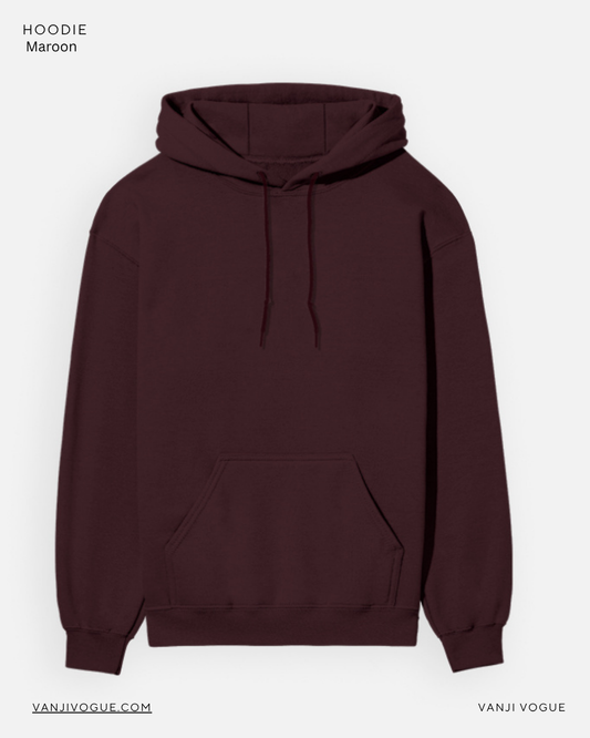 Unisex Hoodie-Maroon