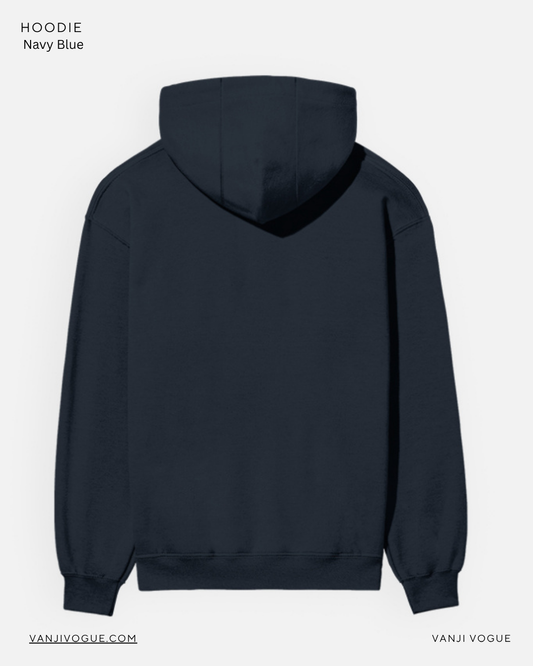 Unisex Hoodie-Navy Blue