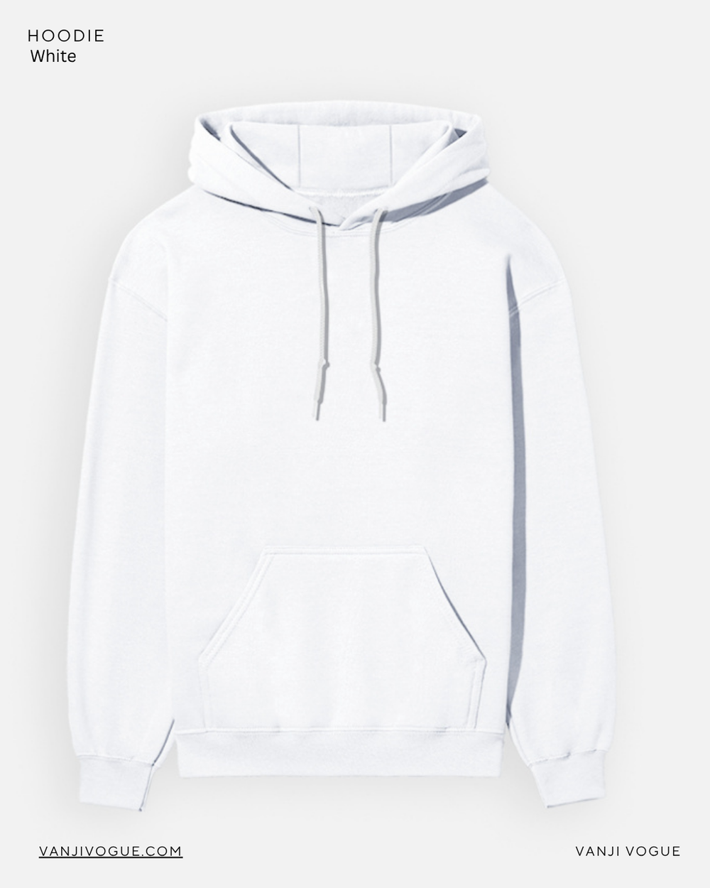 Unisex Hoodie-White - view 1