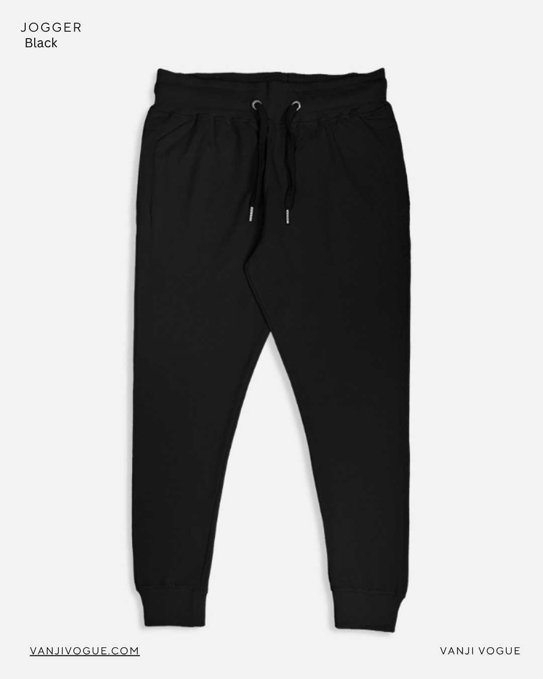 Unisex Joggers - Black
