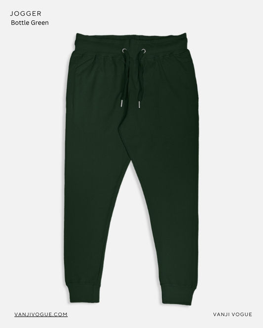 Unisex Joggers-Bottle Green