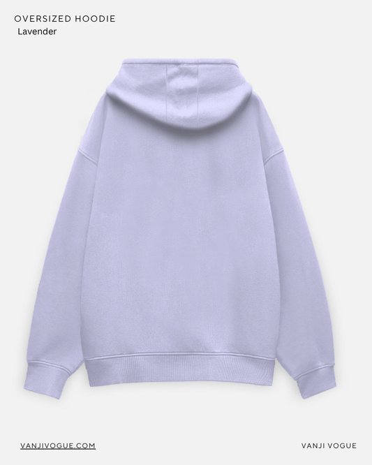 Unisex Oversized Hoodie-Lavender