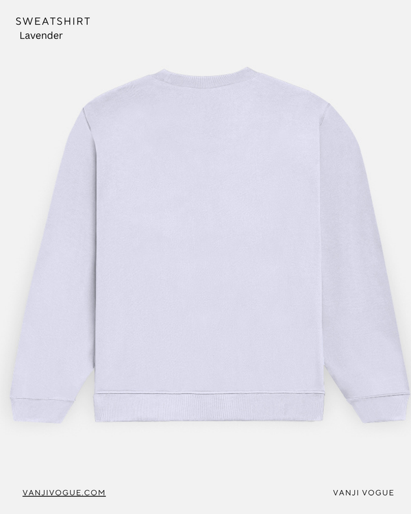 Unisex Sweatshirt-Lavender — alternate view