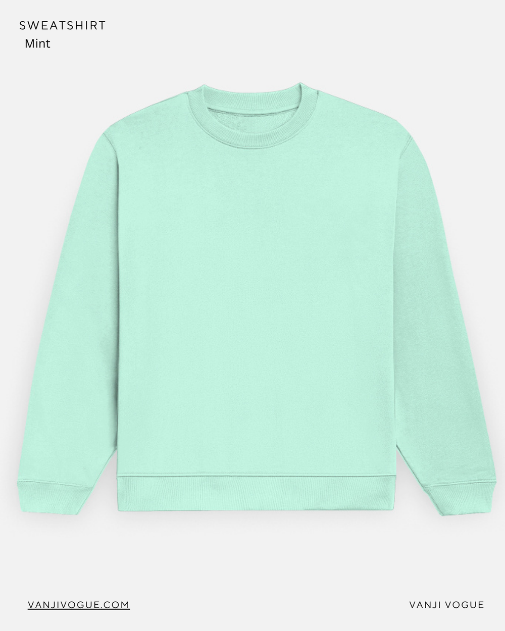 Unisex Sweatshirt-Mint - view 1
