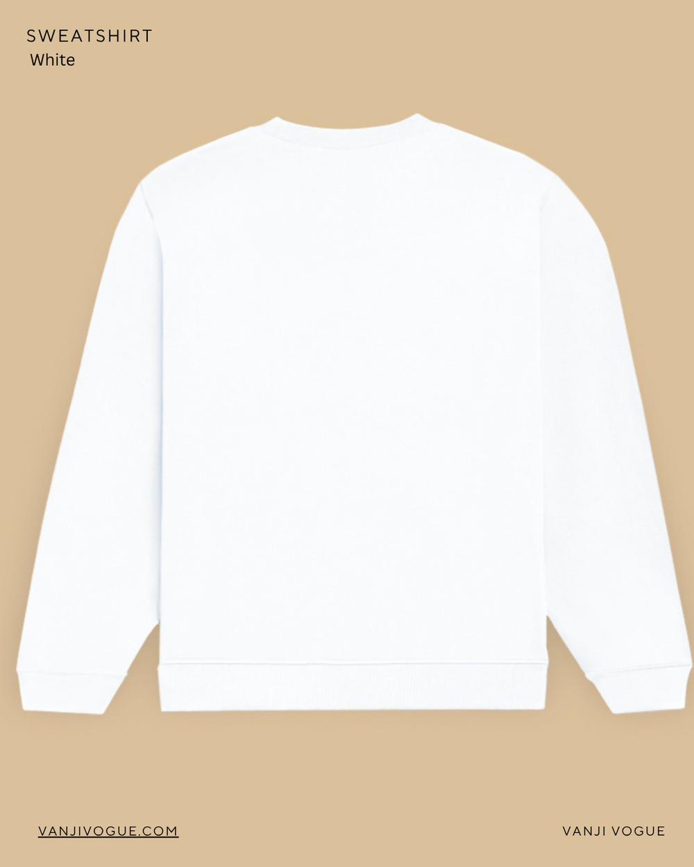 Unisex Sweatshirt-White - view 2