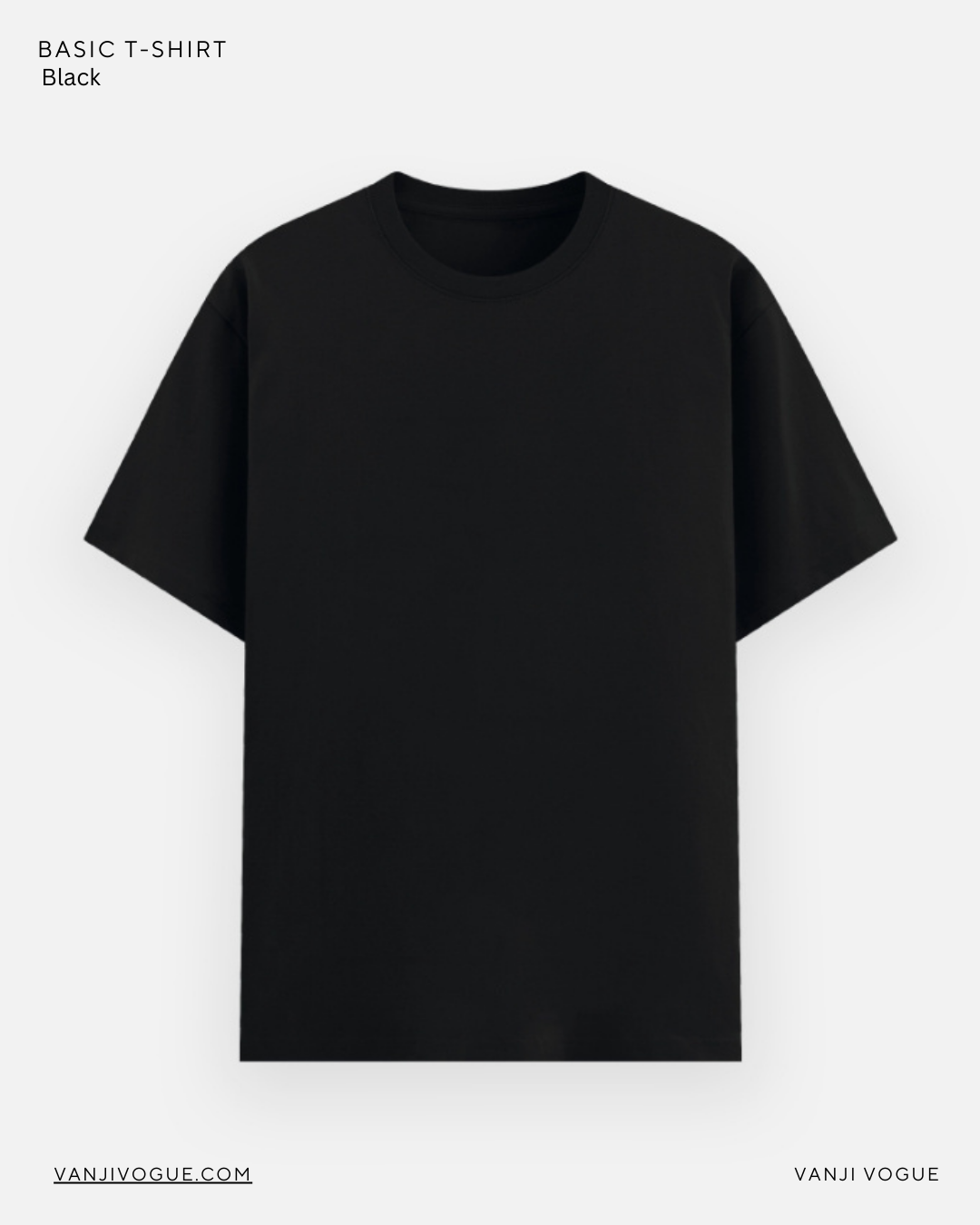 Unisex Basic T-Shirt - Black