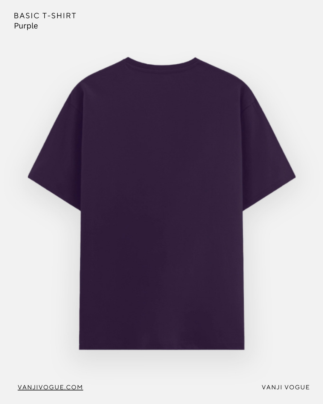 Unisex Basic T-Shirt - Purple