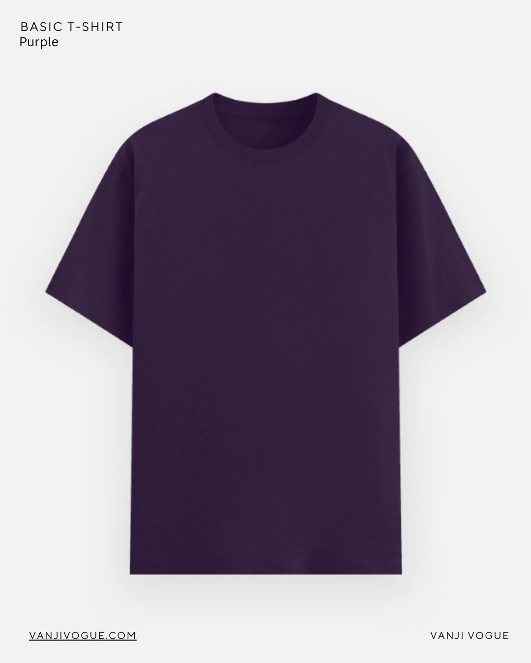 Unisex Basic T-Shirt - Purple
