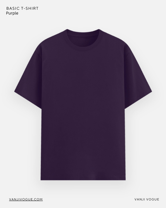 Unisex Basic T-Shirt - Purple