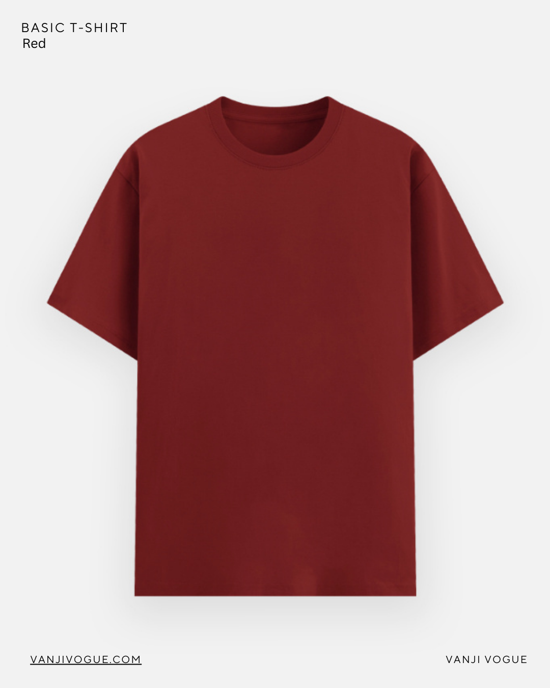 Unisex Basic T-Shirt - Red