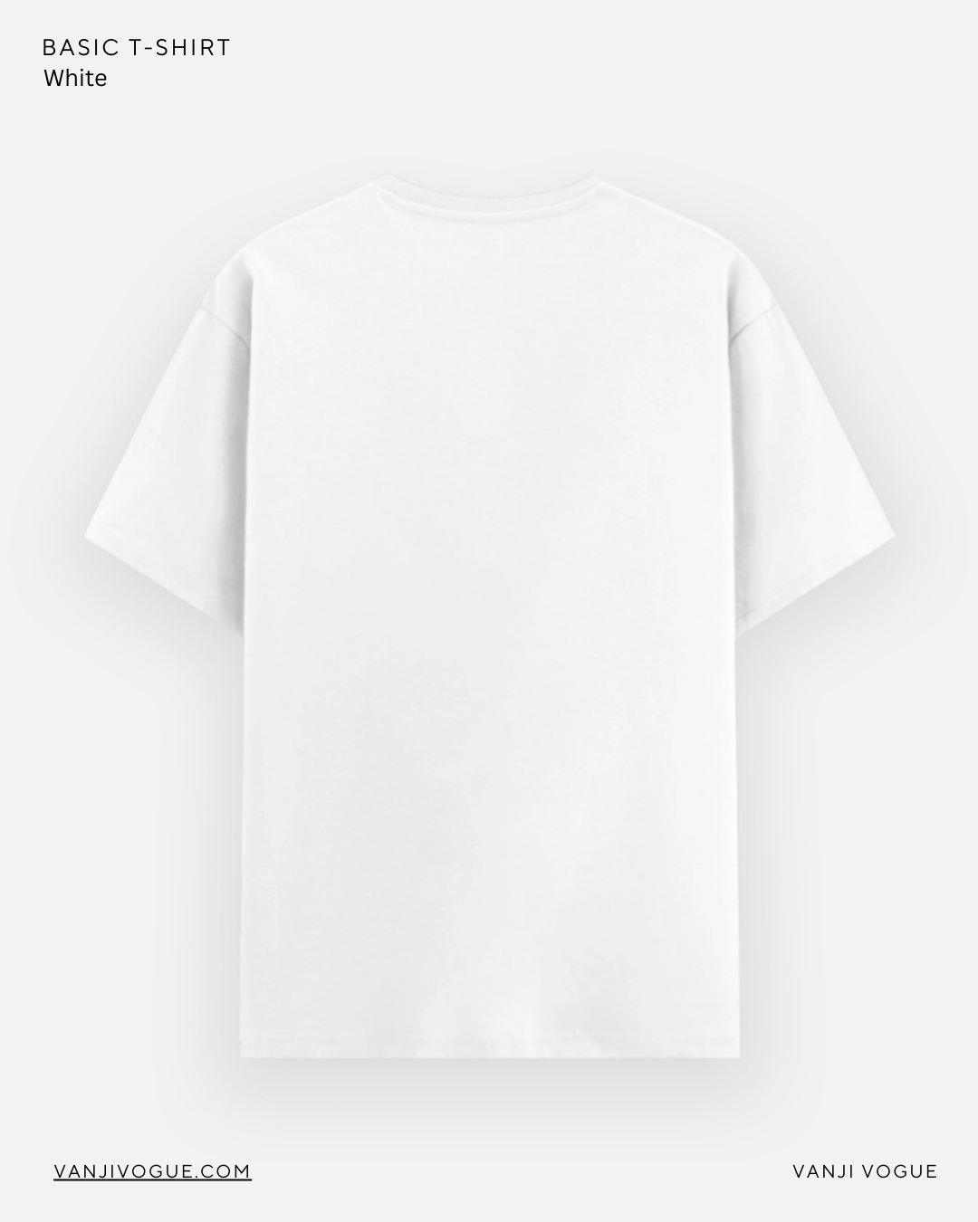 Unisex Basic T-Shirt-White