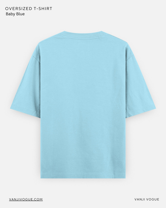 Unisex Oversized Classic T-Shirt-Baby Blue