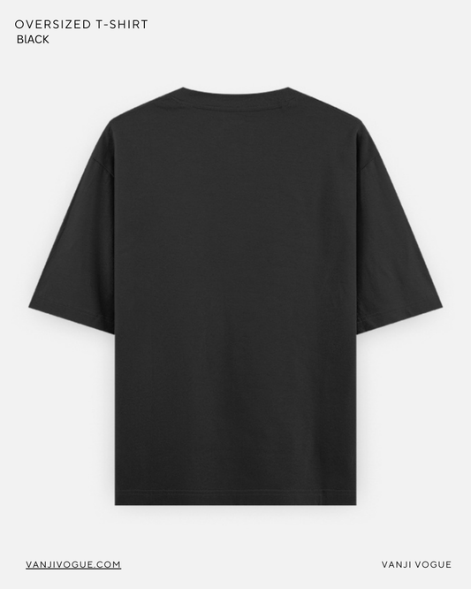 Unisex Oversized Classic T-Shirt-Black