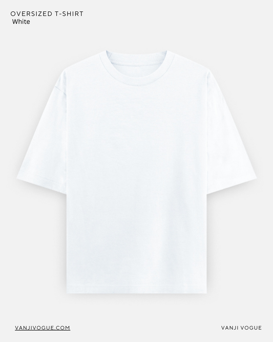 Unisex Oversized Classic T-Shirt-White