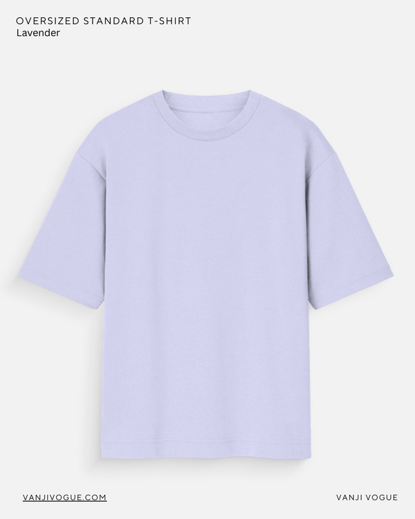 Unisex Oversized Standard T-Shirt - Lavender