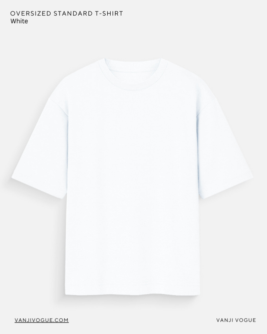 Unisex Oversized Standard T-Shirt - White