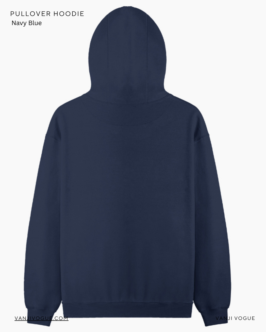 Unisex Pullover Hoodie - Navy Blue