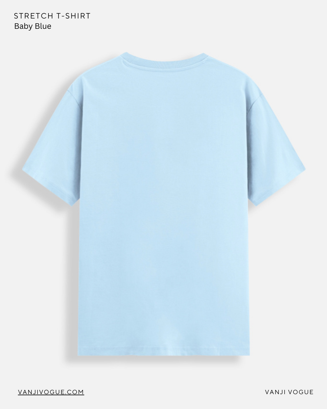 Unisex Stretch T-shirt-Baby Blue