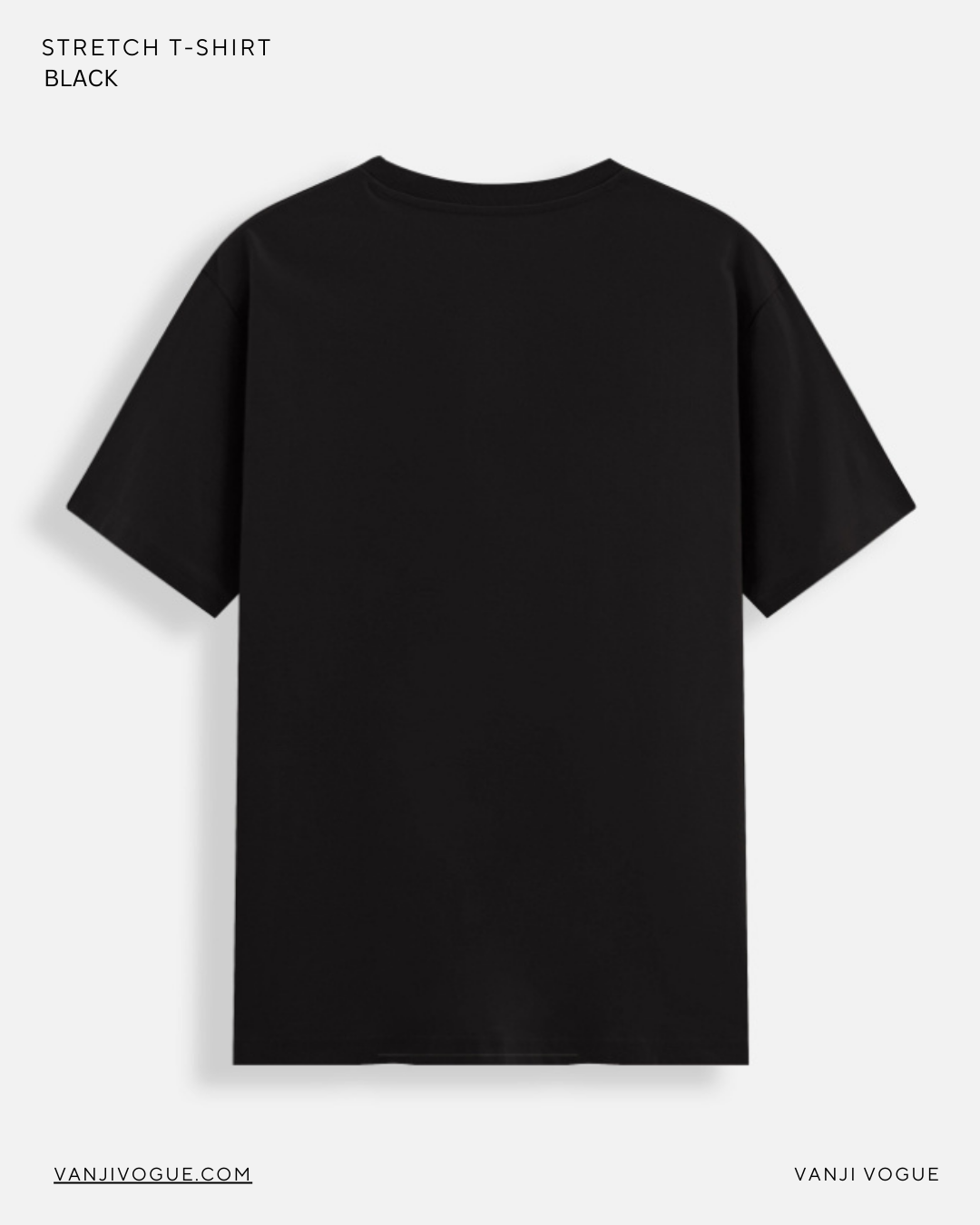 Unisex Stretch T-shirt-Black