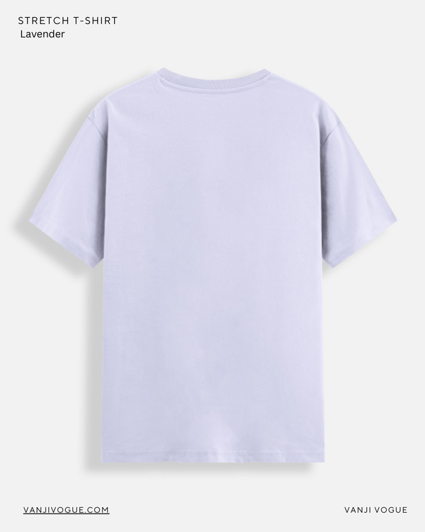 Unisex Stretch T-shirt - Lavender — alternate view